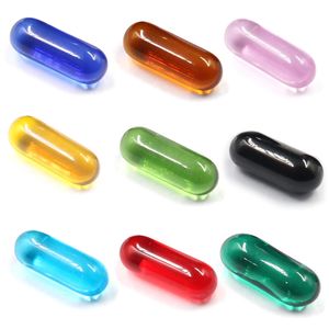 wholesale 15x6mm 10x5mm 14x5mm 17x5mm Quartz rod Insert hookahs Multicolor selection Glass Terp Top Pearls Heat resistant for Quartz Smoking Nail