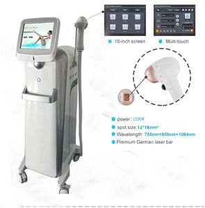 755nm 808nm 1064nm diode laser cooling painless whole body hair remover hair removal skin regeneration device