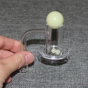 Sigara Terp Slurper Quartz Bangers, Cam Su Boncukları için Mermer Hap Boncukları Bong Yağ Brülör Kase 14mm Erkek Eklem