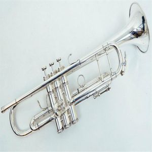Yeni Trompet Pro Kral TP 2065 SP Trompet B Düz Üst Müzik Aletleri Mavi Case228n