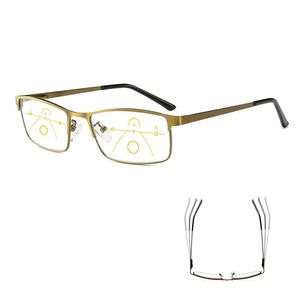 Солнцезащитные очки Мужские очки для чтения Multifocal Progressive Readers Unisex См. Дальние очки 1.50 2.0 2.5 3.0sunglasses