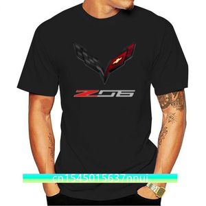 C7 Z06コルベットレース実績のあるティーTシャツブラックコットン220702