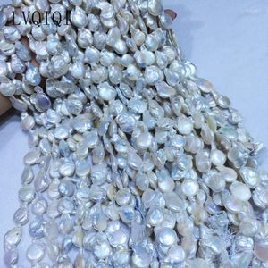 Otras perlas naturales de agua dulce de alta calidad, 36 Cm, perforadas irregulares barrocas, cuentas sueltas, collar de mujer DIY, producción de pulseras, 12-16mm, Rita22