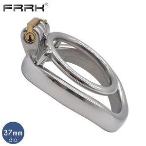 Frrk Double Penis Rings Lock Callo Canta Castità Castità Dispositiva di bondage in acciaio inossidabile Dispositivo sexy giocattoli sexy per addestramento ADUTLS 18