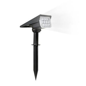 Faretto solare regolabile Luce solare da giardino IP65 Luci da parete paesaggistiche super luminose Illuminazione da esterno