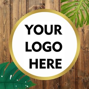 And Round shape Stickers Custom Square Packing Labels Promotion Shop ing Packaging Social Media 220613