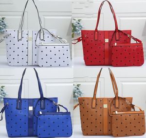 Totes sacola de compras com carteira feminina mini couro genuíno médio moda bolsas grandes sacos compostos senhora bolsa