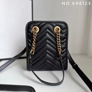 MIMI Totes The highest version of genuine leather chain sewing messenger bag single shoulder bag 01