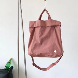 Casual Messenger Torby na ramię Plecak Kobiety 19L Duża pojemność Crossbody Gym Yogo Torebka LL #125