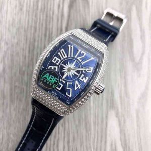 Watches Wristwatch Designer Luxury Mens Mechanics Watch Richa Milles Fm Barrel Muller Men's V32 Diamond Inlaid Flange Mantianxingke V45 Aut