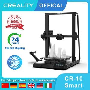 Drukarki CR-10 Smart 3D Zestaw drukarki 3D z 4,3-calowym dotykiem ekranu LCD Automatyczne na poziomie Wbudowana funkcja Wi-Fi Dual Zopior FDM Printers Esprinters ROG