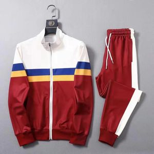 Moda Casual Hip Hop Felpa Tuta Set Uomo Felpe Track Tute Tuta sportiva Pantaloni da uomo Tute felpe