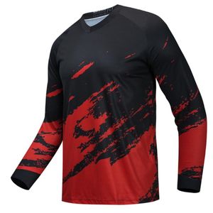 Men's T-Shirts Downhill Road Mountain Bike Racing Jersey Cross Country Motorcycle Speed Surrender Triathlon Sportswear Top T Shirt