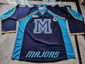 Custom Hockey Jersey Homens Juventude Mulheres Vintage Mississauga St. Michael Majors Casey Cizikas High School Size S-6XL ou qualquer nome e number jersey