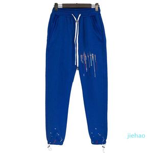 2022-Mens Pants Fashion Designer Sweatpants Joggers Män Kvinnor Högkvalitativ sport Jogging Pants Beam Foot Trousers Size S-XL