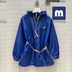Medigo-99フード付きファッションソリッドカラーウインドブレーカージャケットカジュアルレディースジャケットコート衣料サイズS-L