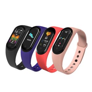 M5 horloge waterdicht intelligente band smartwatch polsbandjes HD LED kleur scherm hartslag fitness tracker slimme gezondheid polsbandje vs m3 m4 m6 id115