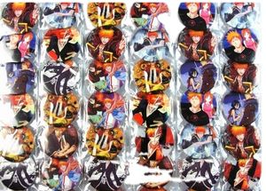 48 PCs / conjunto Bleach Kid's Cartoon Anime Broches Pin Badge 45mm 4.5cm presentes para amigos jóias