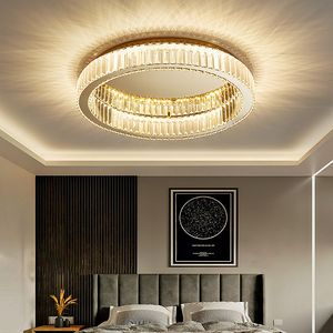 LED sala de estar luz decoração de casa simples lâmpada moderna lâmpadas de cristal de luxo iluminação wl