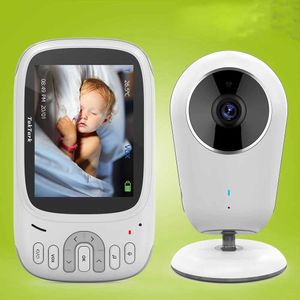 3,2 Zoll Wireless Video Baby Monitor Nachtsicht Überwachungskamera Babyphone Gegensprechanlage Temperaturüberwachung Babysitter Nanny