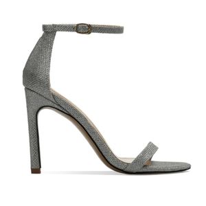 Myyshop Women Sandals الكلاسيكية عالية الكعب 10 سم صنم الصيف سيدات جلد الغزال أحذية جلدية المرأة مضخات صندل