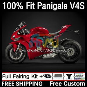 OEM-кузов для Ducati Panigale V 4 V4 S R V4S V4R 2018 2019 2020 2021 КОМПЛЕКС BODY 1DH.2 Street Fighter V4-S V4-R 18-21 V-4S V-4R 18 19 20 21 Инъекция Фабрика для общеизвестности Красный