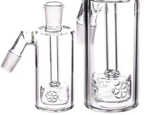 Vintage Puslar Shisha Flower of Life Perc Aschokatcher für Glass Bong 45 90 Grad 14mm 18mm Gelenk Can Cant Customer Logo von DHL UPS CNE