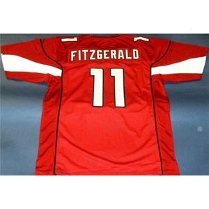 UF Chen37 Custom Men Youth Women Larry Fitzgerald Football Jersey Size S-5XL أو مخصصة أي اسم أو قميص رقم