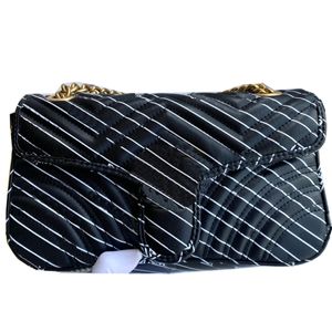 Brand Shoulder Bag Top Quality Ladies Fashion Leather Designer Handbag Ladies Flap Letter Stiletto Bags 443497