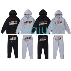 Mens tracksuits sweater trousers set designer hoodies streetwear sweatshirts quality sports suit embroidery plush letter decoration thick Hoodies men pants