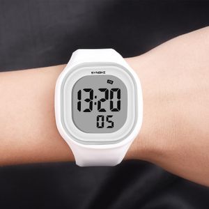 Mężczyźni cyfrowe zegarki na nadgarstki sportowe budziki LED 50 m Waterproof Timer Women Electronic Watch Relogio Masculino