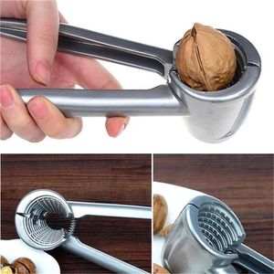 Zinc Alloy Nutcracker Sheller Crack Almond Walnut Pecan Hazelnut Filbert Nut Kitchen Nut Sheller Clip Tool Clamp Plier Cracker