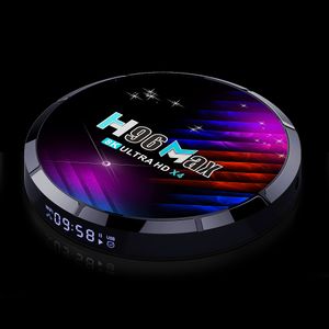 SHIP From usa H96 MAX X4 Tv Box Android Android 11 Amlogic S905X4 4G 32G 4K 1080p 3D Video Media Player 2.4G&5G Wifi Set Top-Box