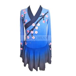 Wholesale teen dress styles for sale - Group buy Stage Wear LIUHUO Women Girl Ice Figure Skating Dress Competition Performance Costume Dance Leotard Roller Adult Teen Ballet Chinese Style