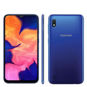 Ricondizionato originale Samsung Galaxy A10 A105F / DS Dual SIM 6,2 pollici Octa Core 2 GB RAM 32 GB ROM 13 MP Fotocamera Android Smart Phone