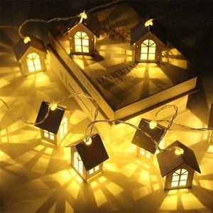 1020 LED-Lichterketten im Hausstil, Weihnachtsgirlande, Jahr, Party, Heimdekoration, Lichterkette, batteriebetrieben, Y201020