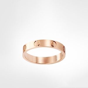 Liebesschraubenringe Männer Frauen Ehering Band Ringe Klassische Luxusdesigner Schmuck 0dp