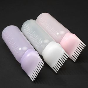 Dry cleaning bottle hair salon shampoo bottle medicine comb hot dye Haircolor bottle