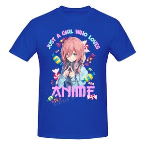 Herr t shirts japan anime de kvintessential quintuplets miku nakano bara en tjej som älskar t shirt harajuku kläder grafik tshirt teesman
