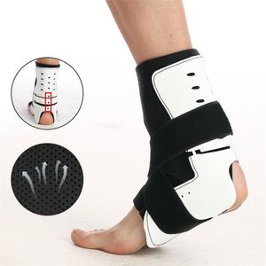 1pcs Ankle Brace Support Sports Adjustable Strap Foot Orthosis Stabilizer Protector Plantar Fasciitis Wrap 220601