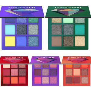 Lidschatten hochpigmentierte Lidschattenpalette Matte schimmernde Augen machen Frauen oder Gilrs Cosmetic Kit Großhandel aus