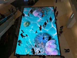 Stand LED Walls Panels P3.91 Floor Led Display Outdoor Video