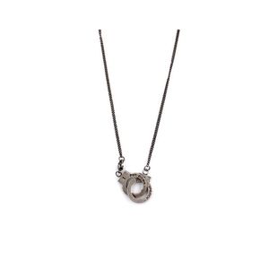 Модные бренд подвесной ожерелья личность гравированные буквы древние серебряные наручники ожерелье ретро-рубашка для шпитер-раз