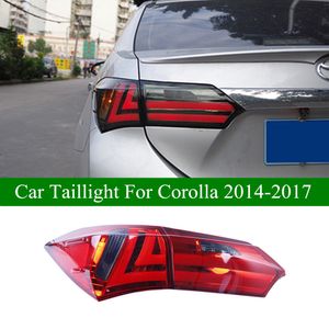 Luce di coda per auto per Toyota Corolla LED Daytime Peserbolo di scena Dynamic Signal Dynamic Segnale Accessori automobilistici Accessori automobilistici 2014-2017