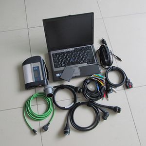SD Connect MB Star C4 Multiplexer Compact för Mercedes Diagnostic Tools Laptop D630 HDD GB Xentry Epc Das Full Set Scanner Ready to Work