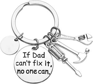 „If Dad Can't Fix It No One Can Hand Tools“ Schlüsselanhänger, Vatertagsgeschenk