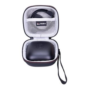 Reisetaschen Schwarz EVA Wasserdichter, stoßfester Hartschalenkoffer für Powerbeats Pro Totally Wireless-KopfhörerDuffel