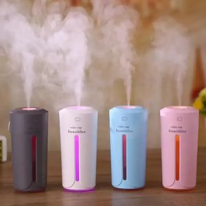 Ultrasonic Air Humidifier Essential Oil Diffuser With 7Color Lights Electric Aromatherapy USB Humidifier Car Aroma Diffuser sxaug02