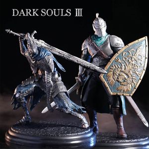 Dark Souls Lordran Siegmeyer의 영웅 Black Knight Faraam Artorias Abyss Walker 모닥불 검 Pvc Figure Collectible Model Toy 220318