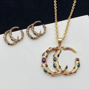 Pulseira Brincos Colar Presente de Aniversário Colar Brinco Conjunto Conjunto de Casamento 2 em 1